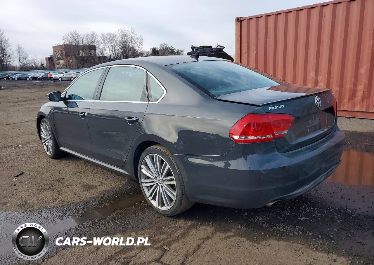 2015 Volkswagen Passat Se VIN:1VWBT7A37FC018162 - 2