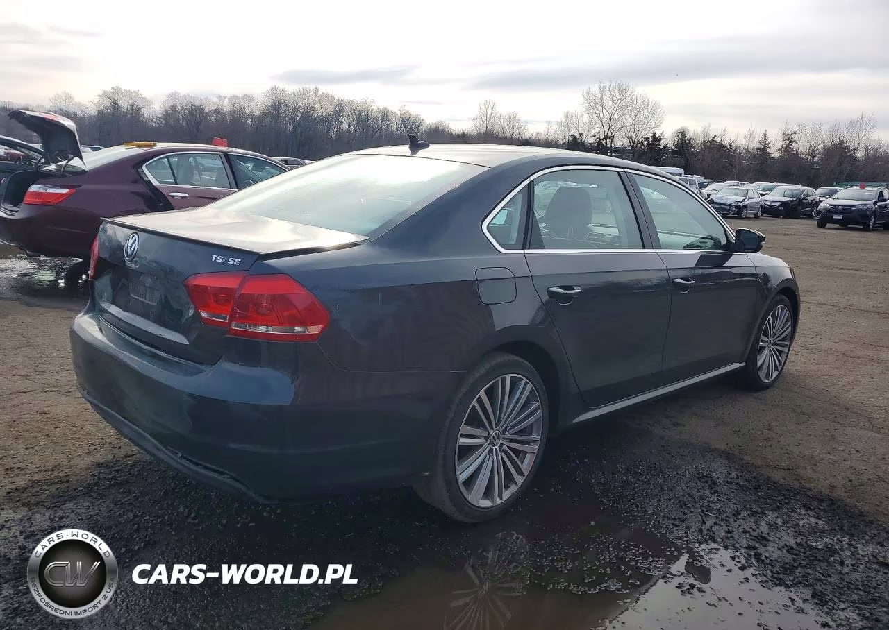 2015 Volkswagen Passat Se VIN:1VWBT7A37FC018162 - 3