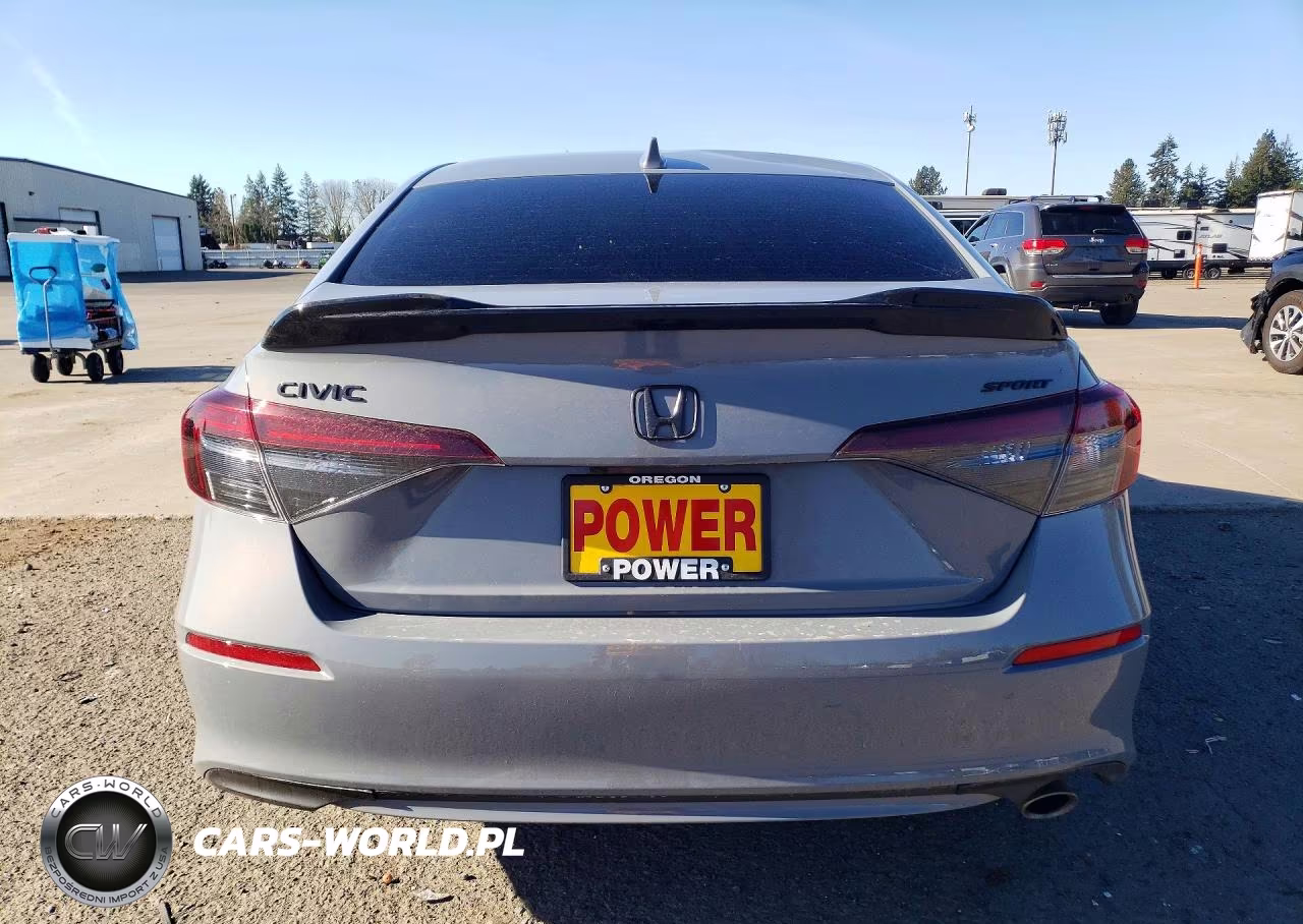 2026 Honda Civic Sport VIN:2HGFE2F54TH554265 - 6