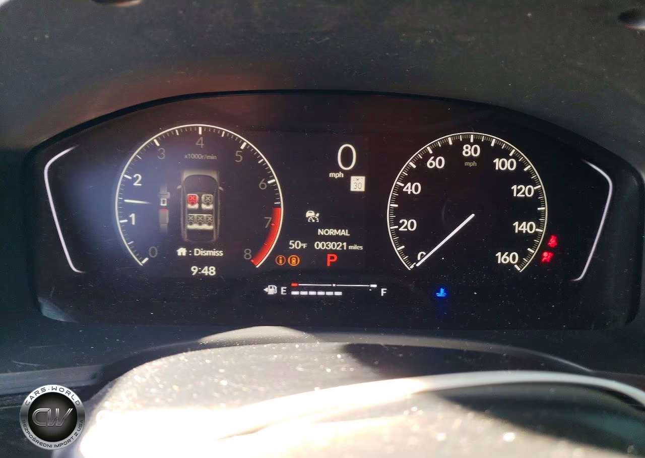 2026 Honda Civic Sport VIN:2HGFE2F54TH554265 - 9