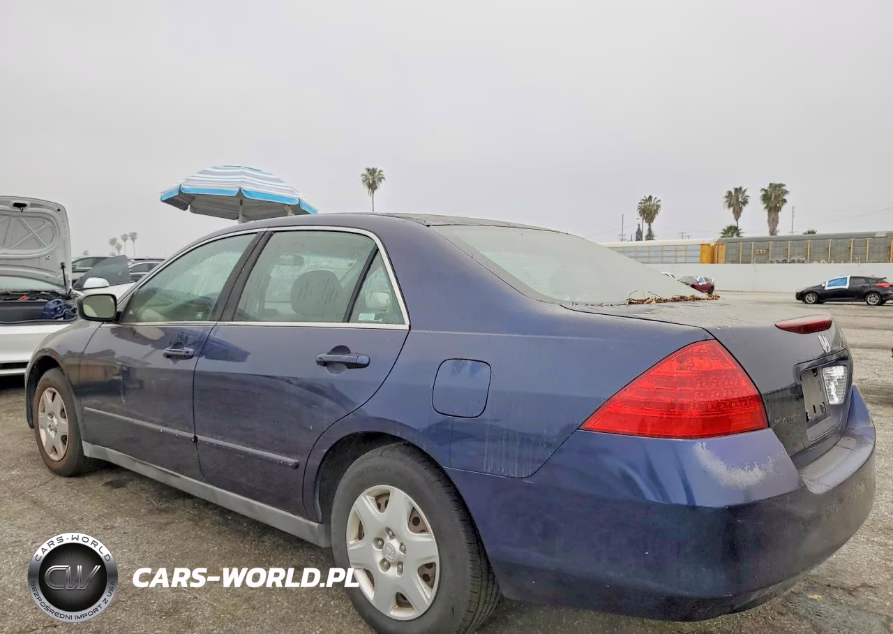 2007 Honda Accord Lx VIN:1HGCM56487A093008 - 2