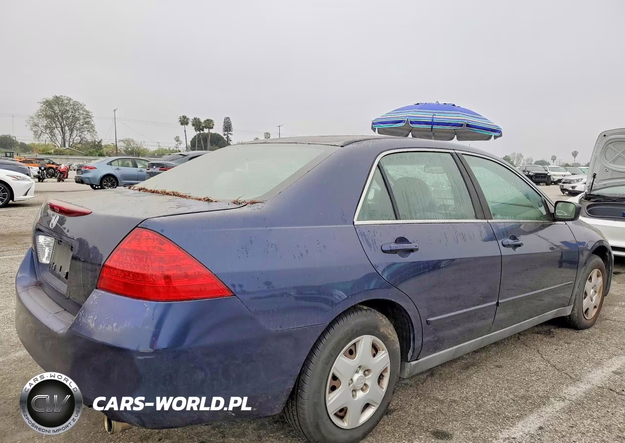2007 Honda Accord Lx VIN:1HGCM56487A093008 - 3