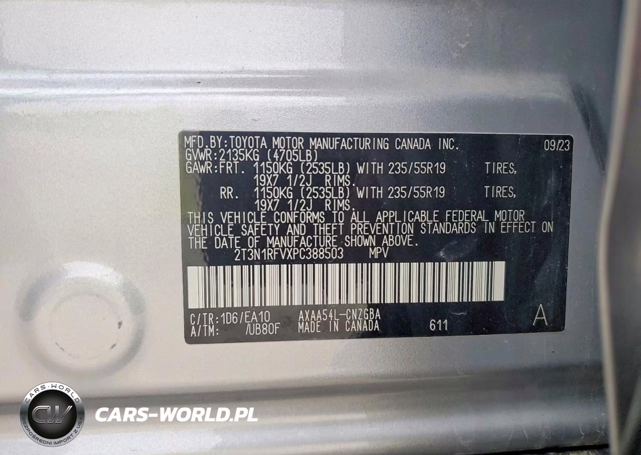 2023 Toyota Rav4 Limited VIN:2T3N1RFVXPC388503 - 13
