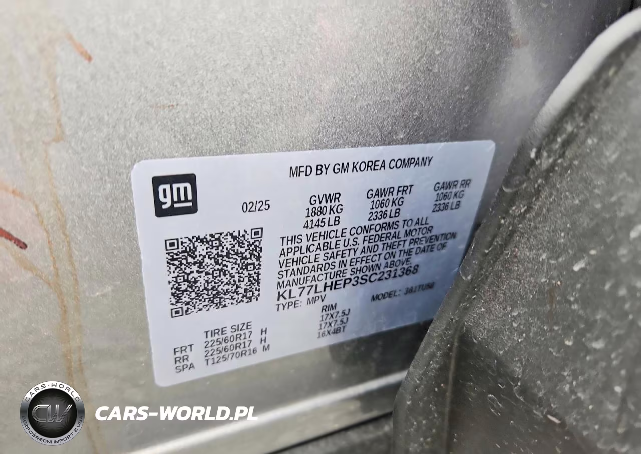 2025 Chevrolet Trax 1Lt VIN:KL77LHEP3SC231368 - 14