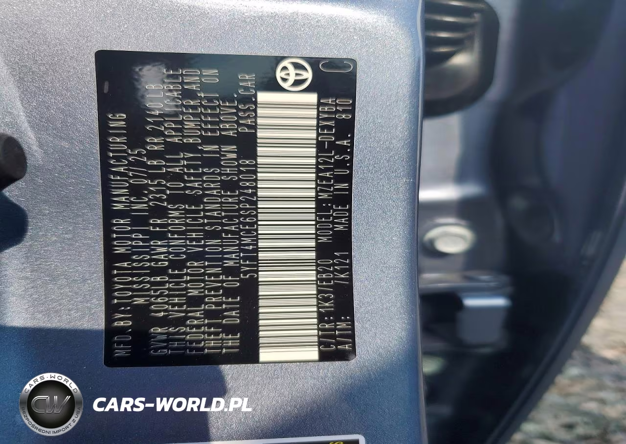 2025 Toyota Corolla Xse VIN:5YFT4MCE6SP248018 - 13