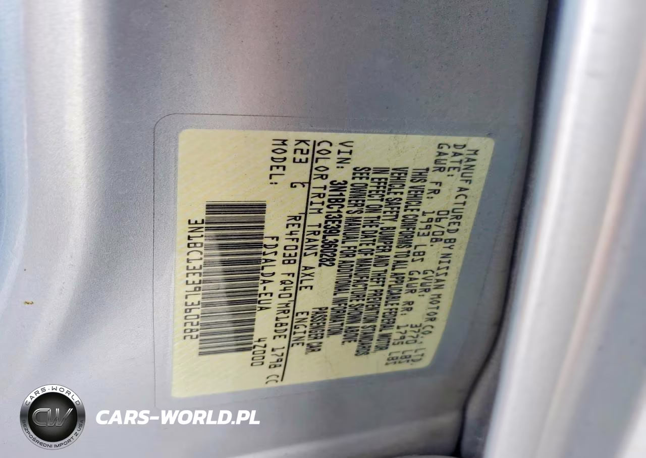 2009 Nissan Versa 1.8 S VIN:3N1BC13E39L360282 - 13