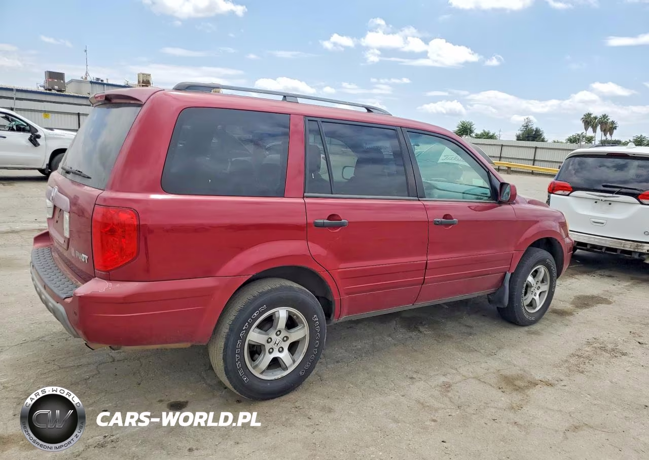 2003 Honda Pilot Exl VIN:2HKYF18533H554356 - 3