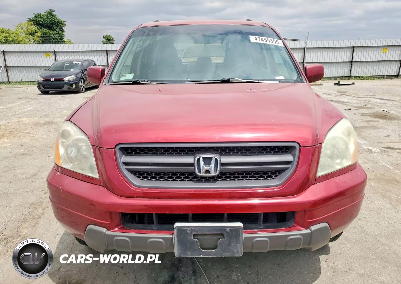 2003 Honda Pilot Exl VIN:2HKYF18533H554356 - 5