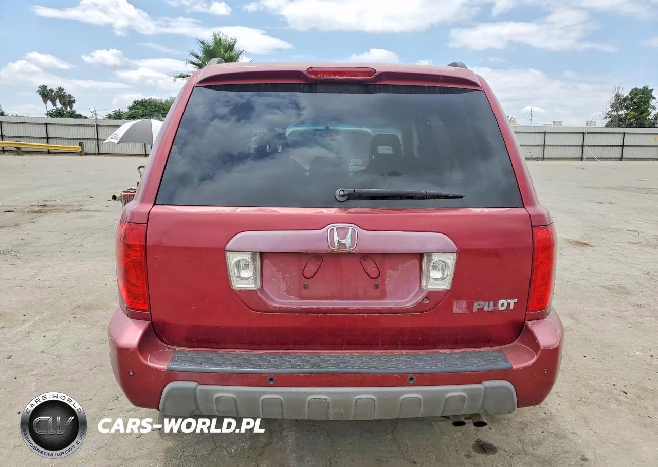 2003 Honda Pilot Exl VIN:2HKYF18533H554356 - 6