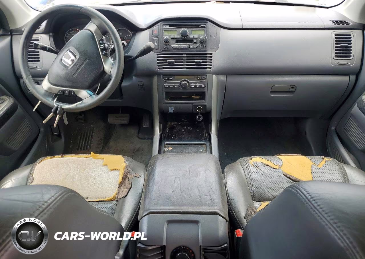 2003 Honda Pilot Exl VIN:2HKYF18533H554356 - 8
