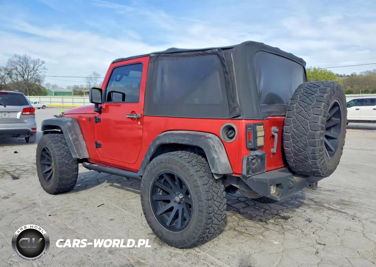 2011 Jeep Wrangler Sport VIN:1J4AA2D12BL522608 - 2