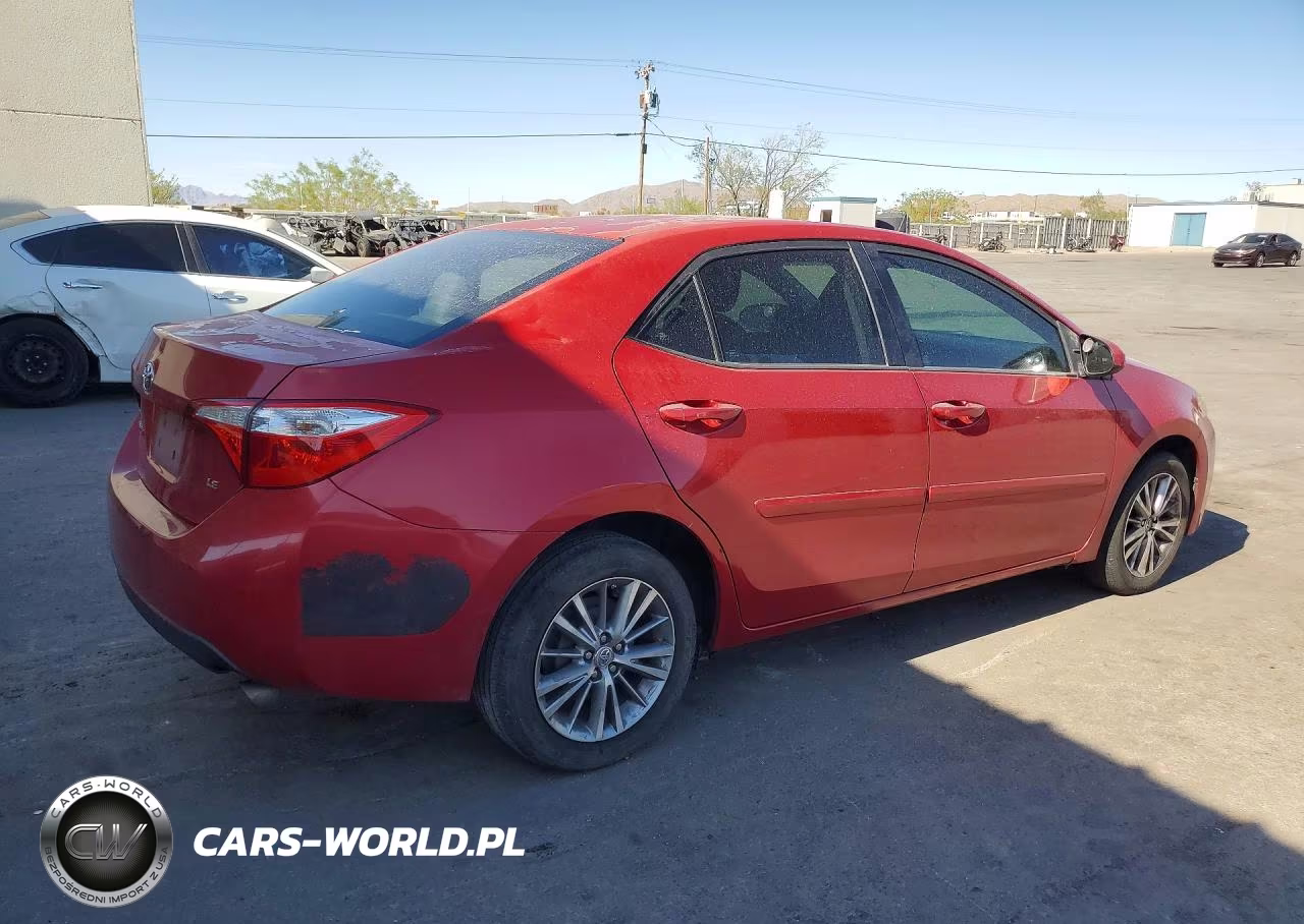 2015 Toyota Corolla Le Plus VIN:5YFBURHE8FP264177 - 3