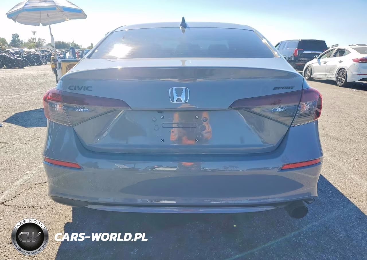 2026 Honda Civic Sport VIN:2HGFE2F53TH540907 - 6