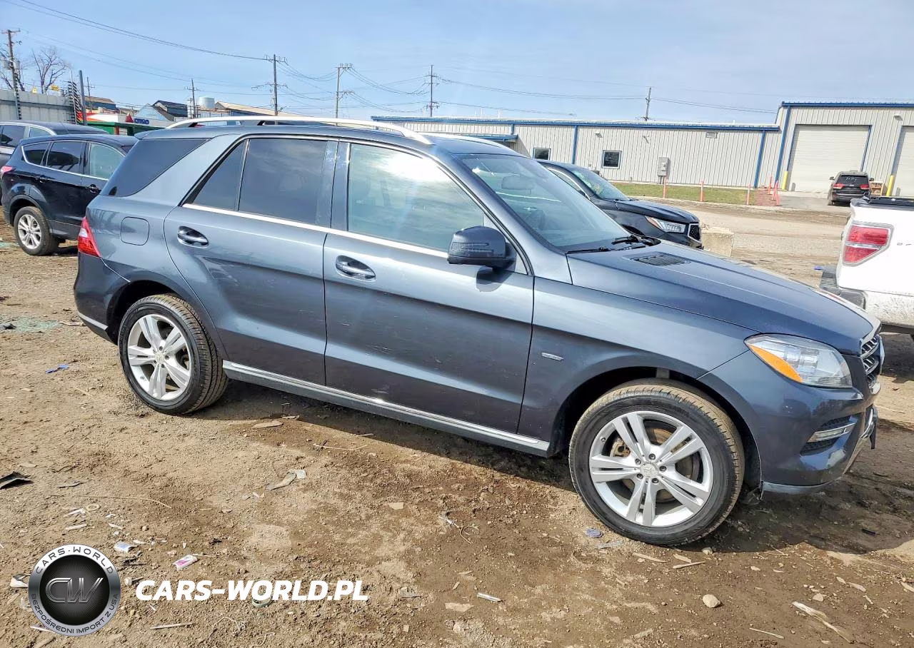 2012 Mercedes-Benz Ml 350 4Matic VIN:4JGDA5HB4CA031716 - 4