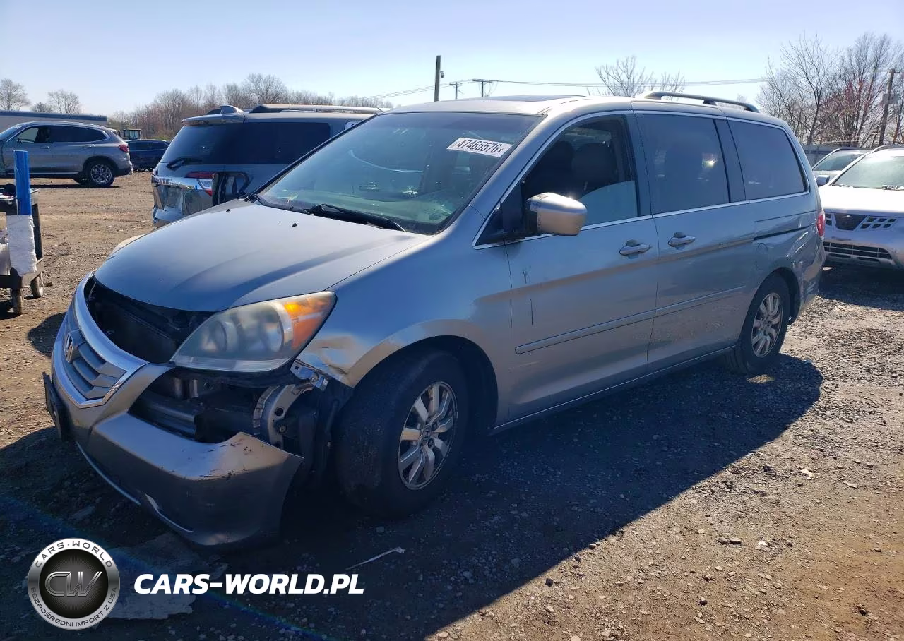 2010 Honda Odyssey Exl VIN:5FNRL3H78AB026446 - 1