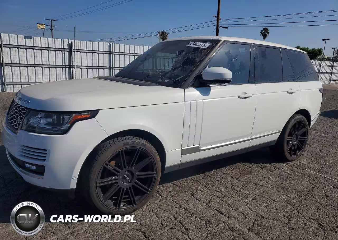 2016 Land Rover Range Rover Hse