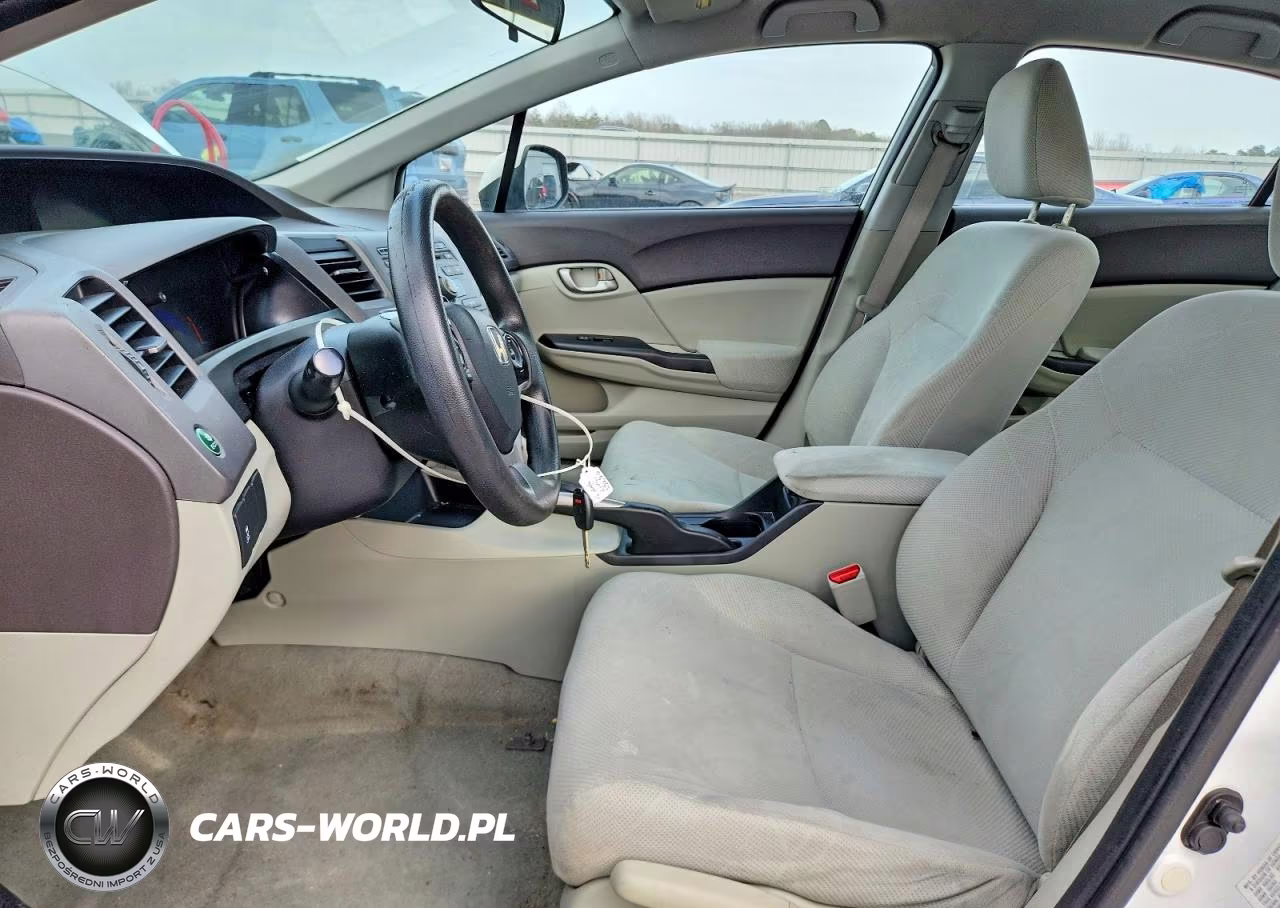 2012 Honda Civic Lx VIN:2HGFB2F53CH319719 - 7