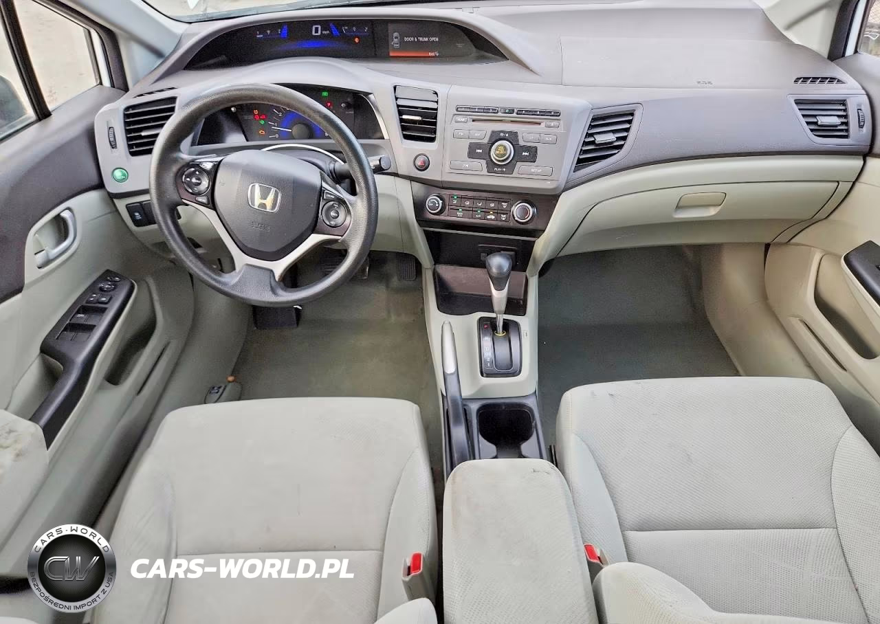2012 Honda Civic Lx VIN:2HGFB2F53CH319719 - 8