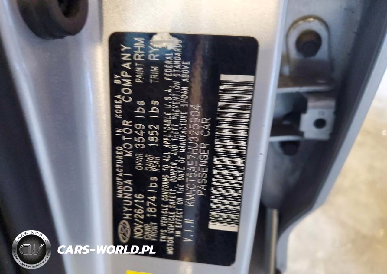 2017 Hyundai Accent Se VIN:KMHCT5AE7HU325904 - 12