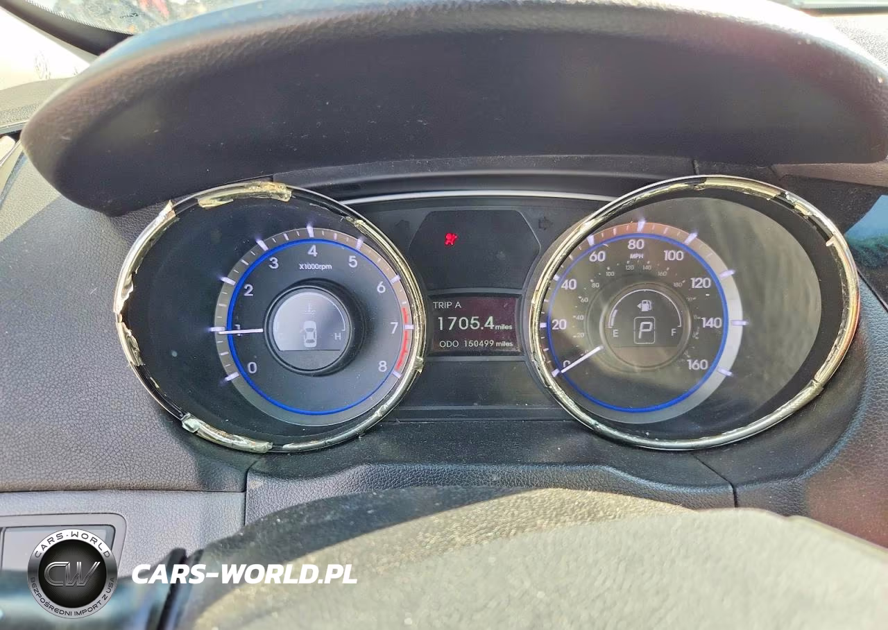 2013 Hyundai Sonata Se VIN:5NPEC4AC0DH662067 - 9