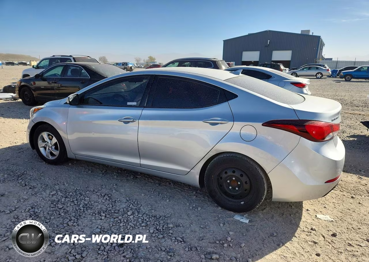 2014 Hyundai Elantra Se VIN:5NPDH4AE0EH516543 - 2