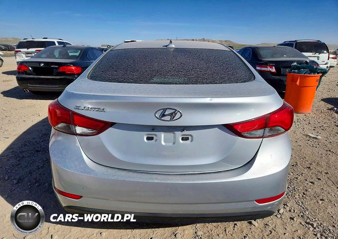 2014 Hyundai Elantra Se VIN:5NPDH4AE0EH516543 - 6
