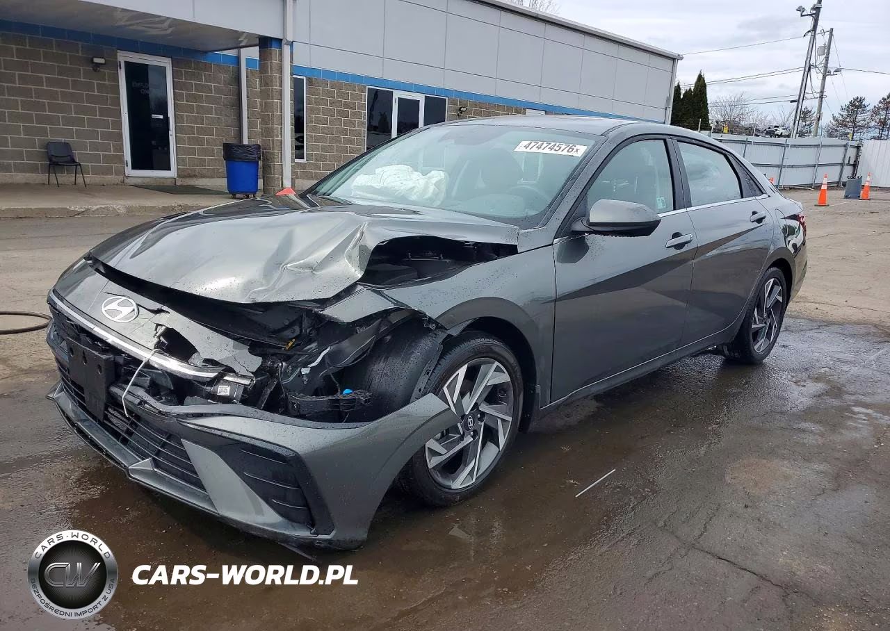 2024 Hyundai Elantra Sel VIN:KMHLS4DGXRU782332 - 1