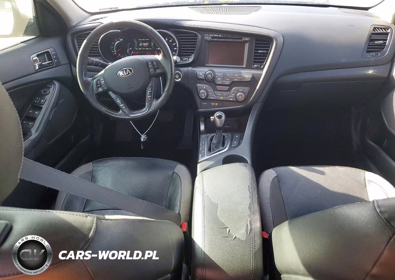 2013 Kia Optima Hybrid Ex VIN:KNAGM4AD7D5059192 - 8