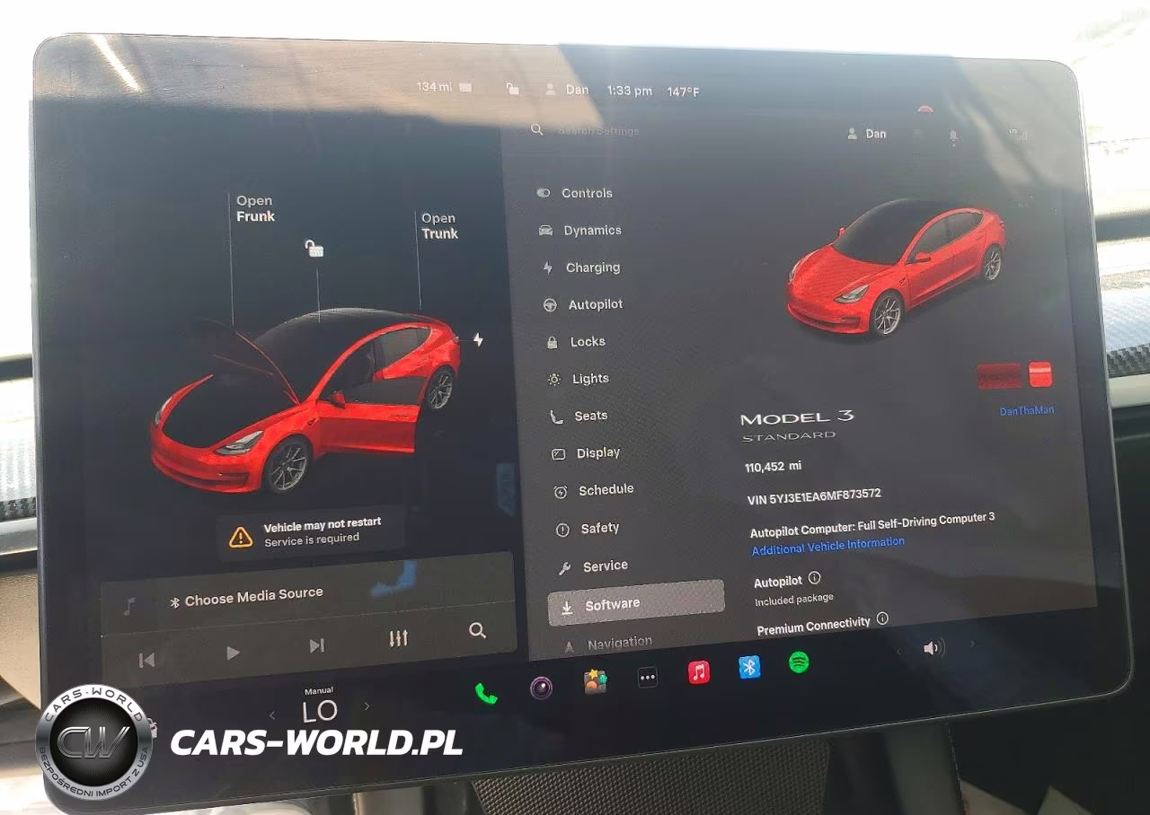 2021 Tesla Model 3 VIN:5YJ3E1EA6MF873572 - 9