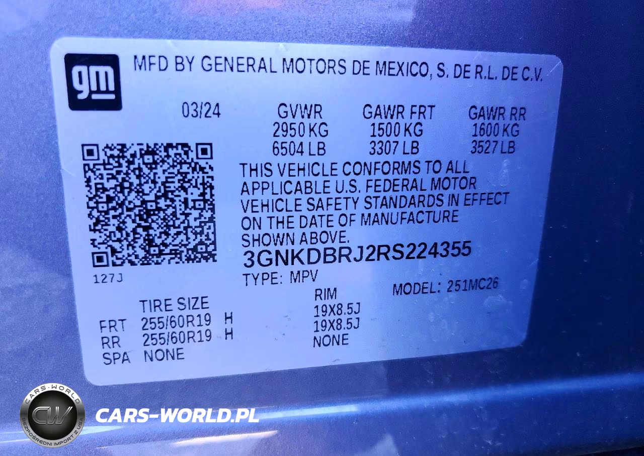 2024 Chevrolet Blazer 2Lt VIN:3GNKDBRJ2RS224355 - 13