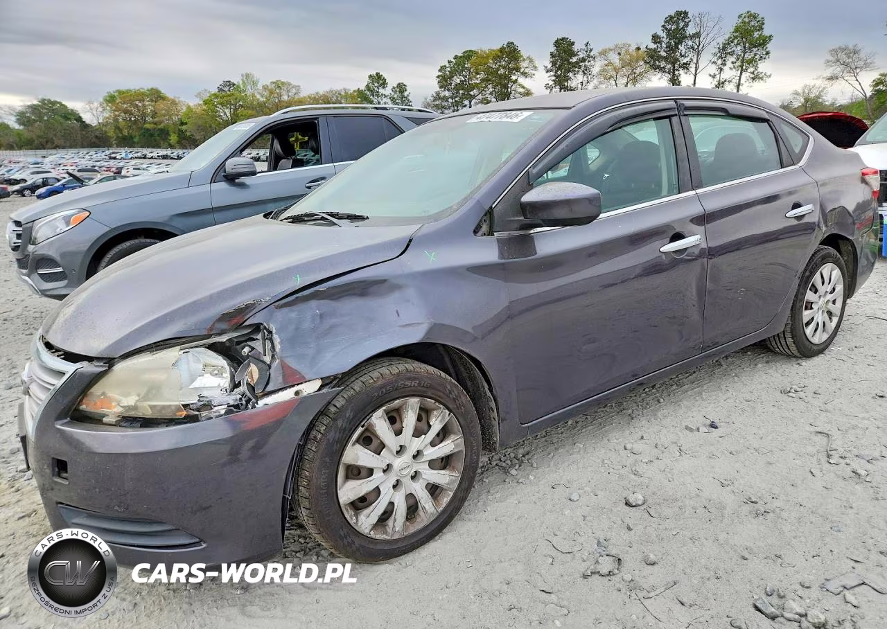 2014 Nissan Sentra S VIN:3N1AB7AP1EL642632 - 1