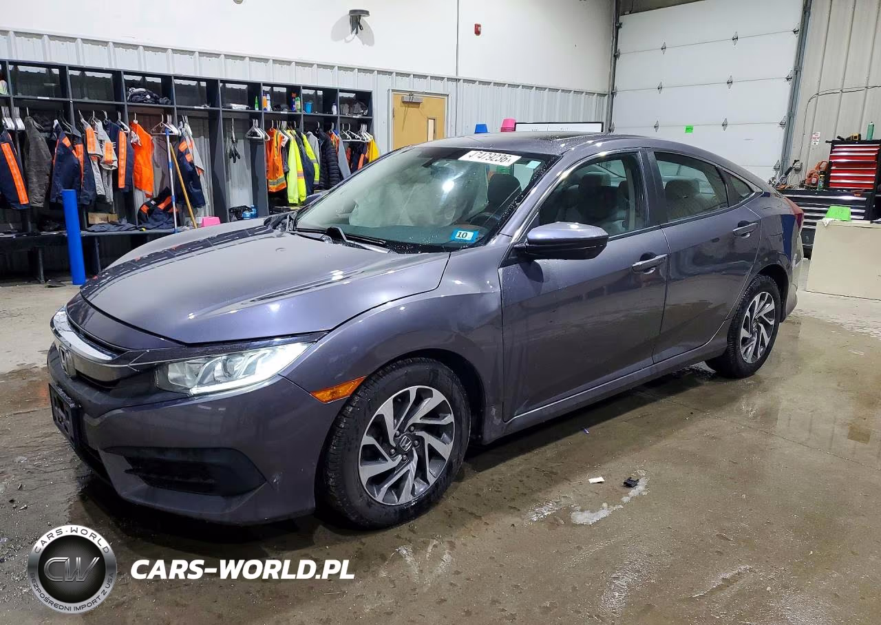 2016 Honda Civic Ex VIN:19XFC2F77GE027747 - 1