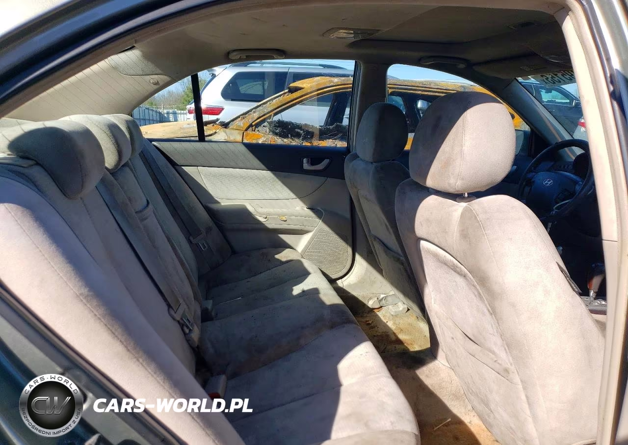 2008 Hyundai Sonata Gls V6 VIN:5NPET46F38H334005 - 10