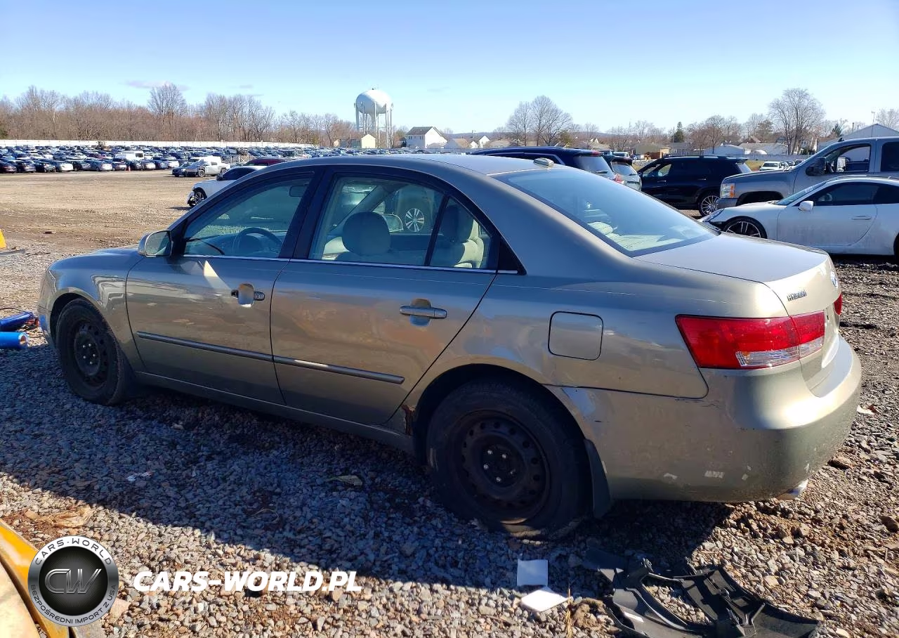2008 Hyundai Sonata Gls V6 VIN:5NPET46F38H334005 - 2