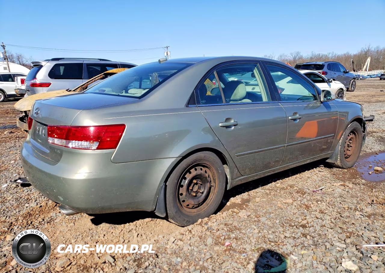 2008 Hyundai Sonata Gls V6 VIN:5NPET46F38H334005 - 3