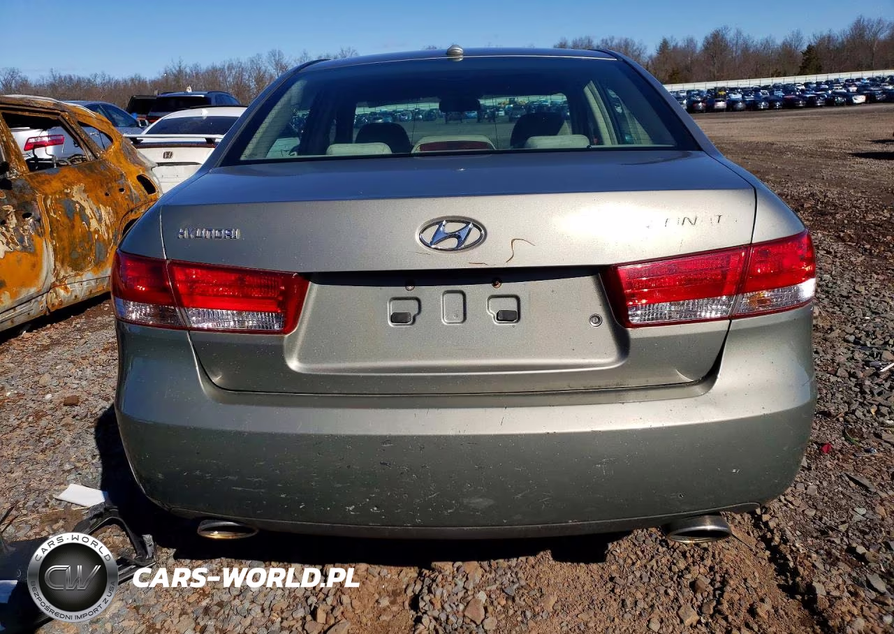 2008 Hyundai Sonata Gls V6 VIN:5NPET46F38H334005 - 6