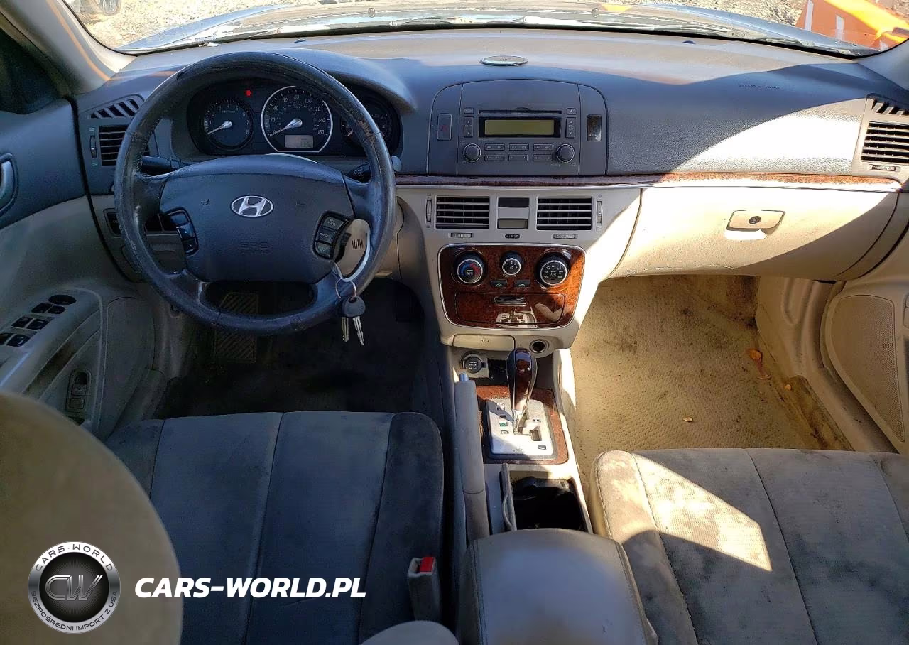 2008 Hyundai Sonata Gls V6 VIN:5NPET46F38H334005 - 8