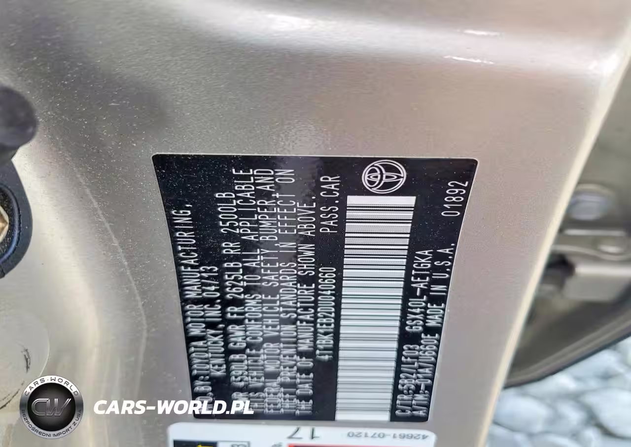 2013 Toyota Avalon Xle Premium VIN:4T1BK1EB2DU040660 - 12