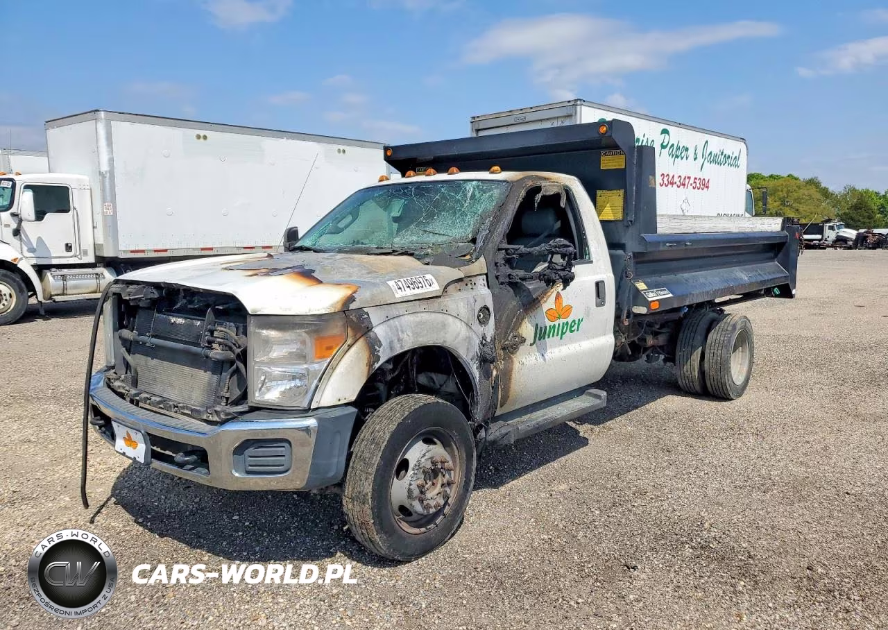 2015 Ford F550 Super Duty Dump Truck VIN:1FDUF5HT3FEB62451 - 2