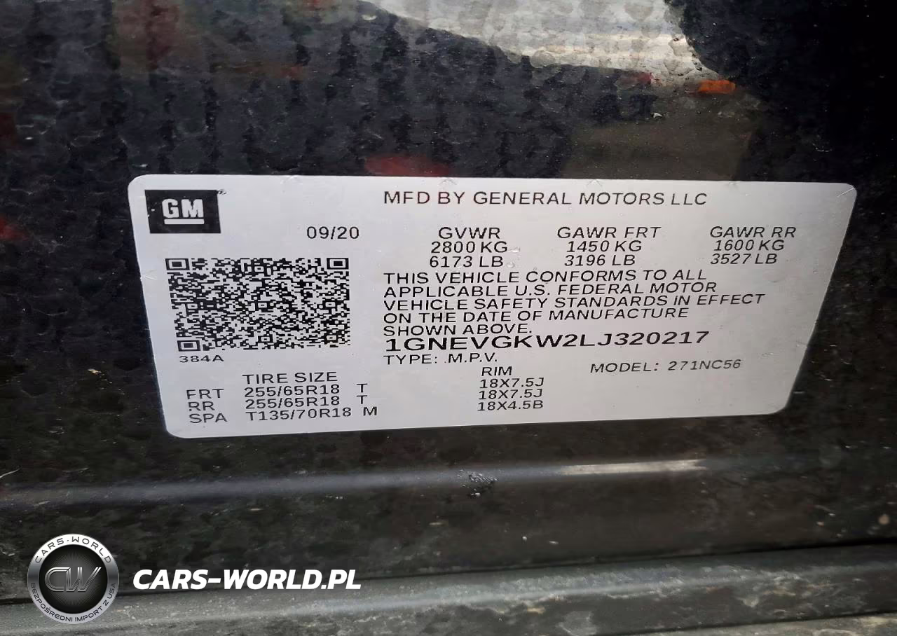 2020 Chevrolet Traverse Lt VIN:1GNEVGKW2LJ320217 - 13