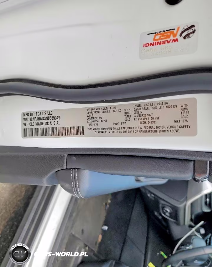2022 Jeep Grand Cherokee Laredo VIN:1C4RJHAG3N8589049 - 13