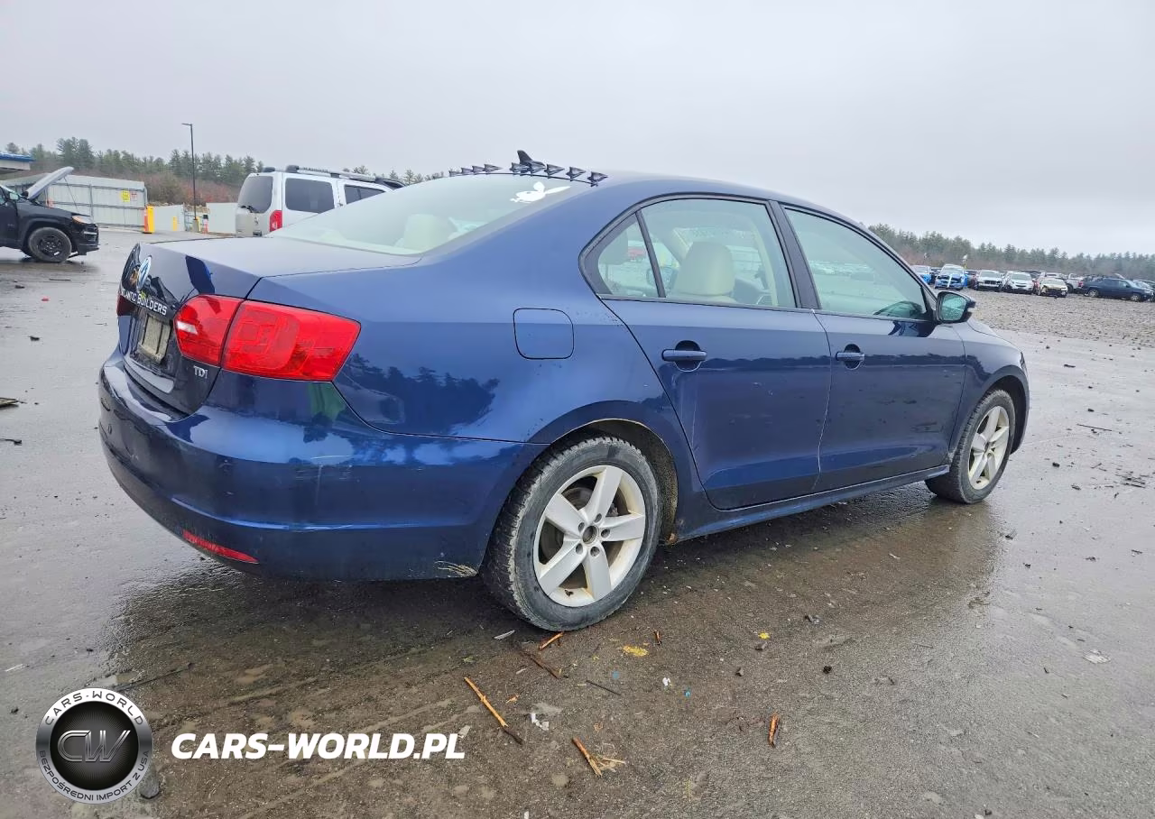 2014 Volkswagen Jetta Tdi VIN:3VWLL7AJ0EM361508 - 3