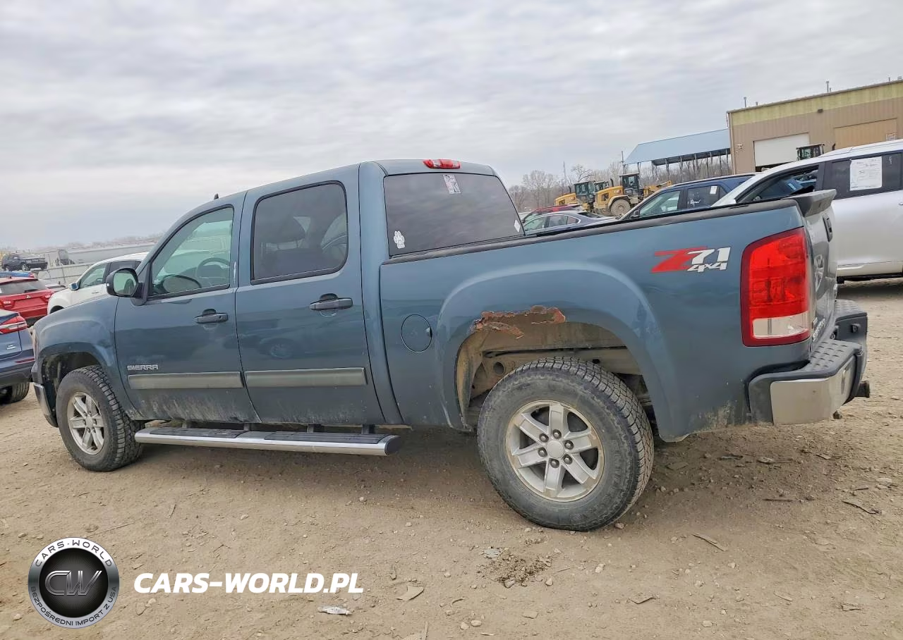 2012 GMC Sierra K1500 Sle VIN:3GTP2VE77CG108529 - 2