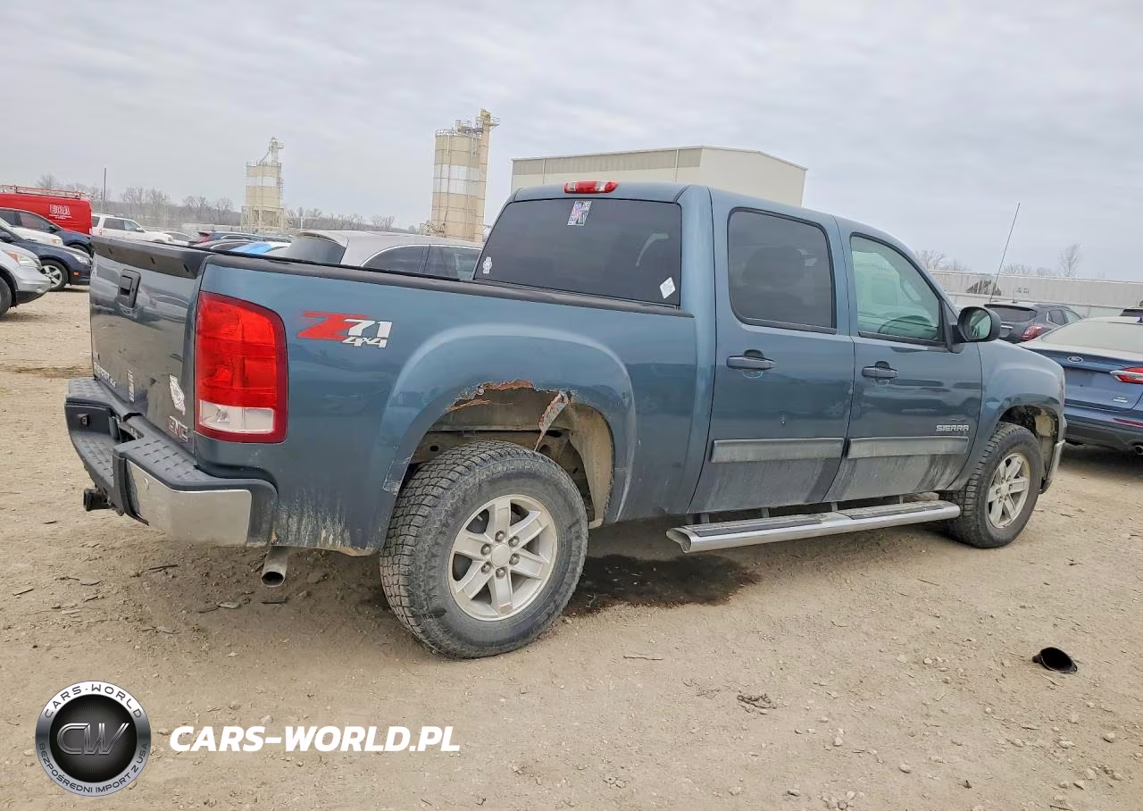 2012 GMC Sierra K1500 Sle VIN:3GTP2VE77CG108529 - 3