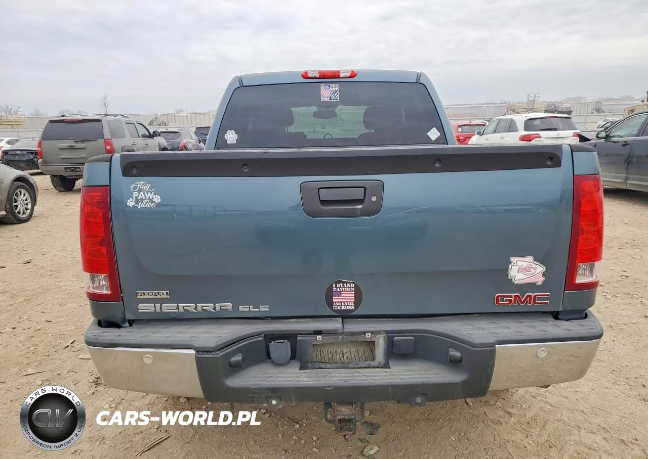 2012 GMC Sierra K1500 Sle VIN:3GTP2VE77CG108529 - 6