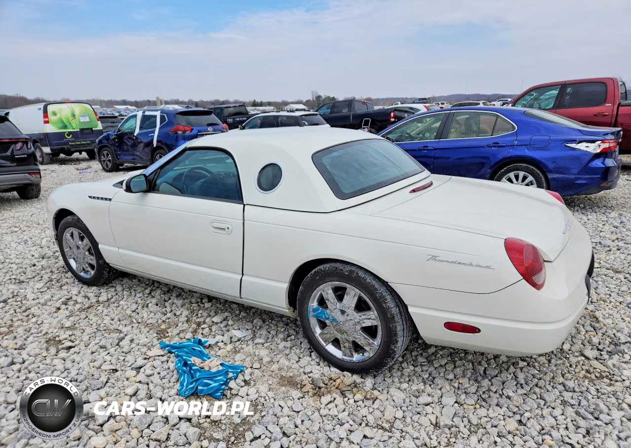 2002 Ford Thundrbird VIN:1FAHP60A72Y113772 - 2