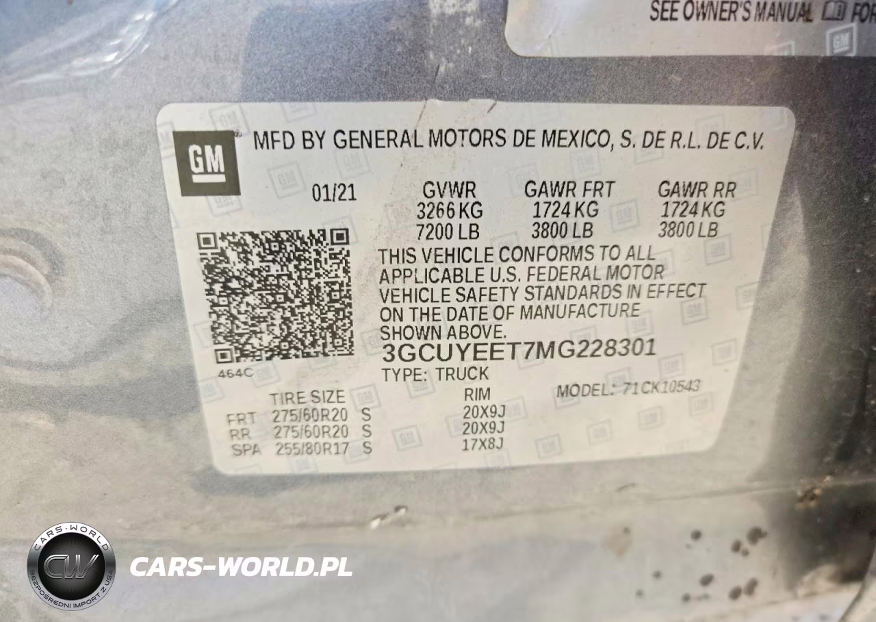 2021 Chevrolet Silverado K1500 Rst VIN:3GCUYEET7MG228301 - 12