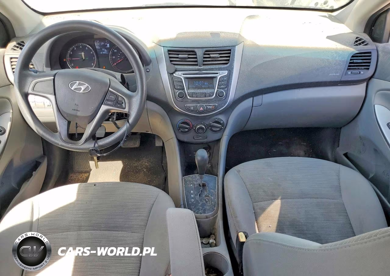 2015 Hyundai Accent Gs VIN:KMHCT5AE9FU225493 - 8