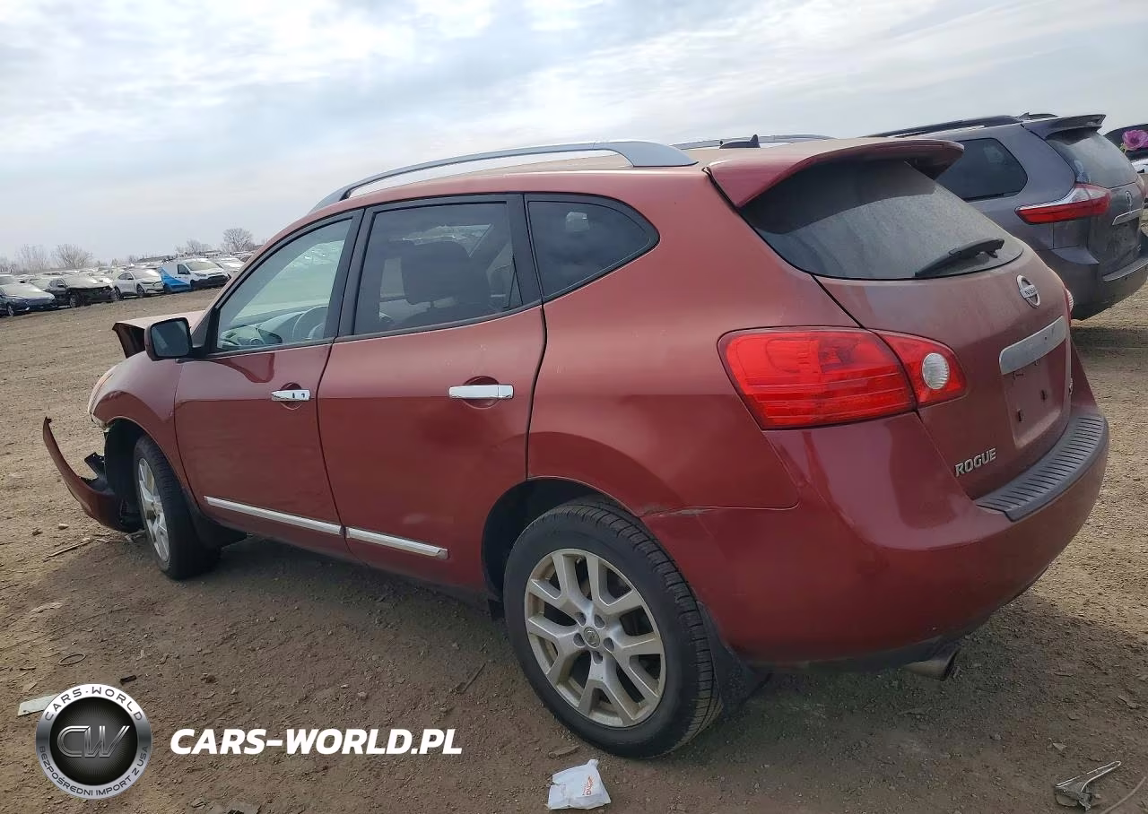 2012 Nissan Rogue S VIN:JN8AS5MV8CW375139 - 2