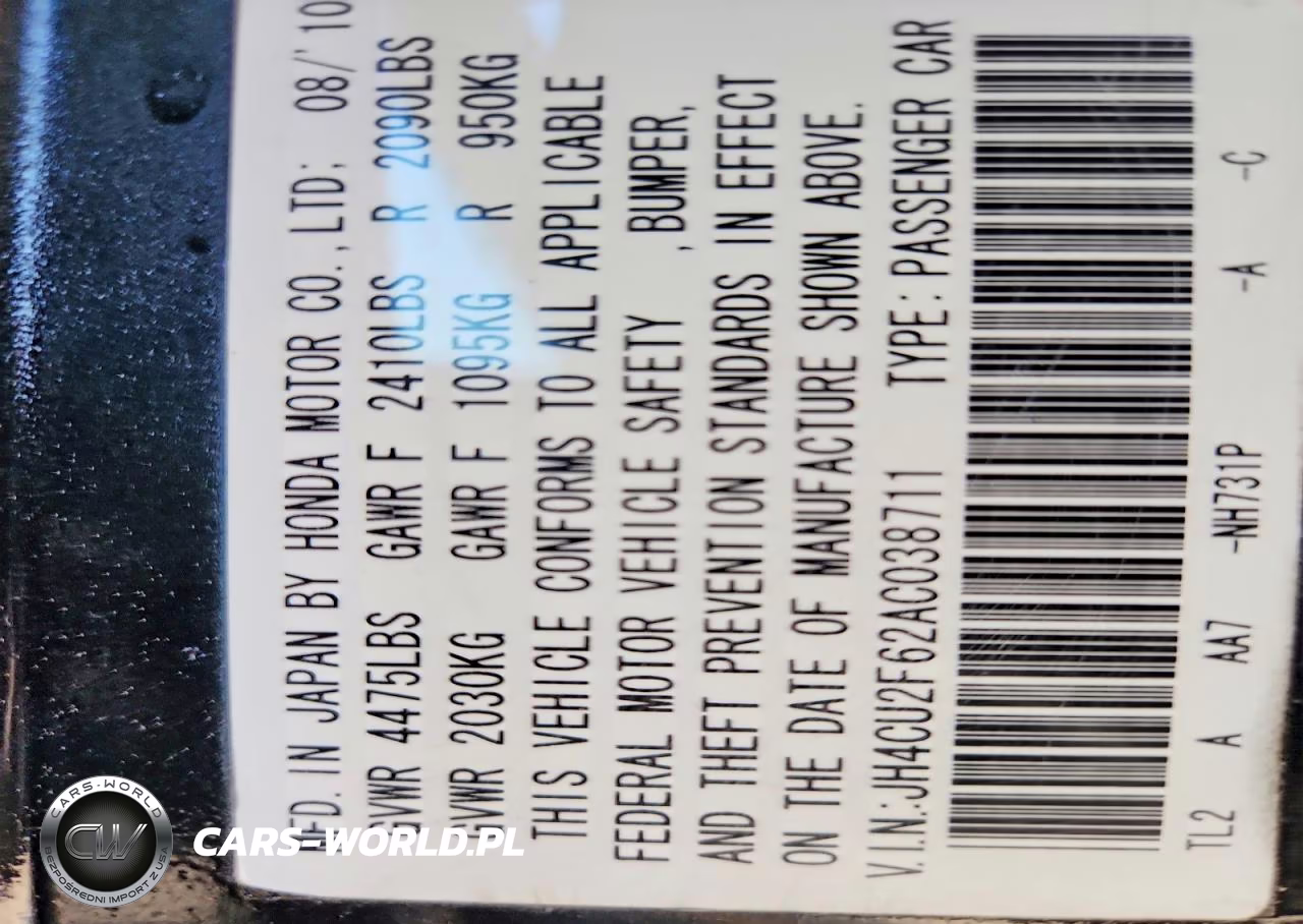 2010 Acura Tsx VIN:JH4CU2F62AC038711 - 12